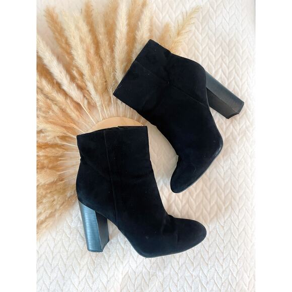 Sam Edelman Black Ankle Boots - Picture 1 of 9